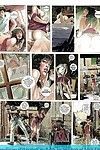 pornografia histórias em quadrinhos com Unpitying Sexo oral e assfuck Cenas