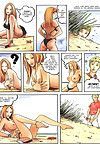 Chicks fucking fellatio and cumshot in amazing hardcore comic series