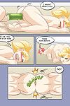 Lié lesbo Cuties Joue Avec pénis stimulateur dans XXX comics