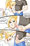 Servitude sex comics with extreme young golden-haired