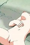 sudato nudo hentai Sakura masturbazione in il Legno