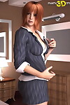 Redheaded secretary gains unclothed for boss in hotel - part 239