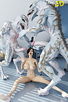 Amazing hotty with largest milk shakes gets screwed severe by aliens with massive - part 233