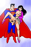 супермен и супергерл Хардкор Рисунок Секс часть 1511