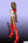3d animation in panties and boots - part 1444