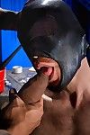 Boss Boomer Banks is hung. That guy grabs incriminating photos of Christian Lesage and he's strong specie for them, intimidating to torture him otherwise. During Christian trembles, Boomer slips a black hood over his head. By now, Christian will do doesn`