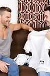 Landon and Cameron are catching up on old times talking about the worthwhile ol days when they use to hook up all the time. Cameron shows Landon his jersey that he has kept over the years afterwards they broke up so he could use it to have his smell with 