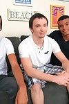 Daaaaaamn, do we've 3 princesses for your prepared eyes to check out for this sexy jerk off session. These clammy boys lastly accept to have a real 3 way Circle Jerk with each hand on a different cock at different times. Trent is agone to explore the extr