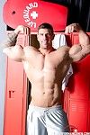 High Performance Gentlemen is delighted to advise Logan Vaughn and Zeb Atlas in WORSHIPING ZEB.  Logan has been working smokin\' intense on his physique, but he desires to benefits from bigger and he decides to figure out Zeb Atlas\'s gym to guide with the 