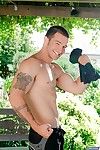 Brandon Bronco is a happy-go-lucky kind of chap with a great smile and an infectious personality. That, along with an unusually large jock will get him beautiful far in this biz, which is just fine for this former soldier looking for a less adventurous da
