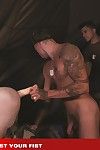 Private Rogue Status finds fellow soldier Sean Duran alone in his tent jerking off. Two army studs might also help per other out, so Rogue helps himself to a mouthful of Sean\'s cock. Turning around, Rogue lets slip his ass for Sean to deliver a enormous c