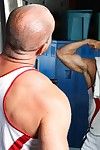 Matt\'s striking the gym and this chab into to check he is out in the mirror before a long workout. He\'s engulfed by his rough biceps and sexy physique as this chab way for the mirror. Alessio comes walking in and Matt is oblivious to the fact that Alessio