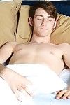 Ian is idly waking up to embark on his day and surely this boy wakes up with morning wood and this boy knows exactly how to push around the situation. His hard penis is what woke him up. This guy could savor it rubbing against the sheets which awoke his m