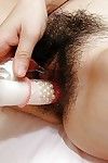 Chinesisch Milf Megumi Inamura hat einige Derben cleft vibing und phallus Reiten Mit profitieren aus