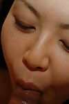 chinês milf Sonoko Yoneda ganhos ela Curly Vagina pregado e creampied