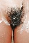 Chinese MILF with shaggy cum-hole and insignificant breasts Mayumi Miyazaki delightful bath