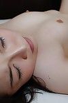 Oriental lollipop with small bra buddies Arisa Maeda accepts her muff licked and shagged