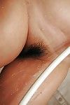 Bulky Japanese MILF with wavy wet crack Norie Shibamura voluptuous shower and shower