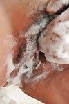 Omvangrijk japans milf met golvende nat kraken norie shibamura wulpse douche en douche