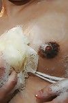 करामाती चीनी , के साथ मिनी स्तन Kozue Marui गौरवशाली स्नान और शॉवर