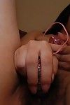 Enthralling Japanese youthful Chisa Nagata getting uncovered and vibing her cunt
