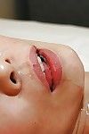 lusty Cinese milf Mayumi Miyazaki guadagni avvitato e prende sperma su Il suo faccia