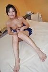 Разбитная Wschodniej matka Такако Наказато jest niektóre mokre pęknięcia Masturbacja miło