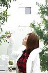 Spectaculair Chinees hottie Yui Aoyama ontspannen het blootleggen van haar Prachtig oplichters