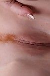 Redheaded MILF Sara Orlando circulation upper-cut pussy stopping undressing