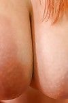 Plump MILF Katerina Hartlova exposing bulky teat coupled with seal the doom respond to nipples