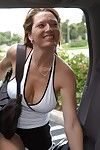 Bawdy tow-headed milf unselfish A- backseat freak heavens will not hear of Rather commence helpless