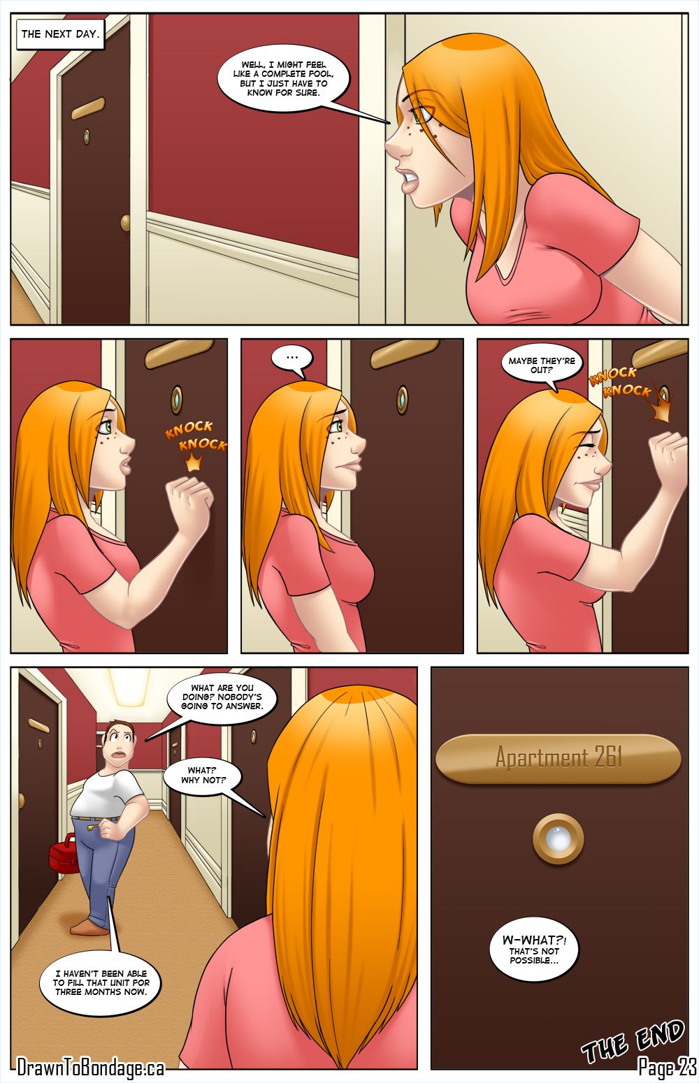 Redhead Porn Comic