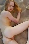 Tiny teen girl naked at beach