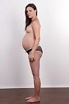 Pregnant girl casting photos