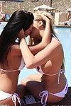 Hot lesbian fun in bikini's