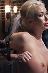 Busty blonde pornstar Summer Brielle taking rough BDSM sex abuse