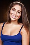 Cute teenager Abella Danger is restrained and covered in hot wax