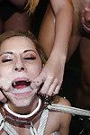 Madison Ivy with huge boobs gets tortured and fucked with bukkake