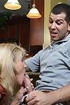 Perverted milf suck her stepsons cock