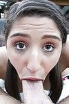 Alluring hardcore pigtailed teen Abella Danger is getting a creampie