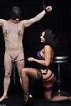 Mistress carly to clamp his nipples
