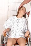 Sexy hospital patient takes hardcore ass fucking in a fetish sex scene