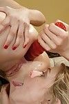Three girl anal action with fisting and dominating sex.