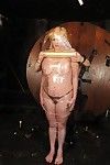 Mummified slave girl karinas lesbian clingfilm bondage and domination in restrai