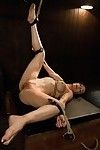 Sexy babe gets tied up, dominated and hard fucked in bondage