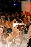 Cock hungry european babes give blowjobs at the wild sex party