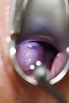 Close up doctor check of an formidable babe Alexa Bold with gyno tits
