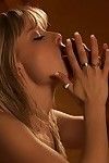 Beautiful blonde oral sex techniques