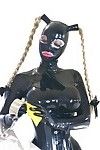 Famous bitchy girl Latex Lucy is the real queen of BDSM and latex