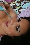 Latina MILF Nadia Styles is stripping to spread and feel her pussy